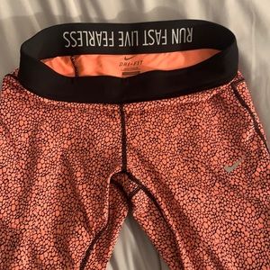 Nike dri fit running pants